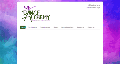 Desktop Screenshot of dance-alchemy.org